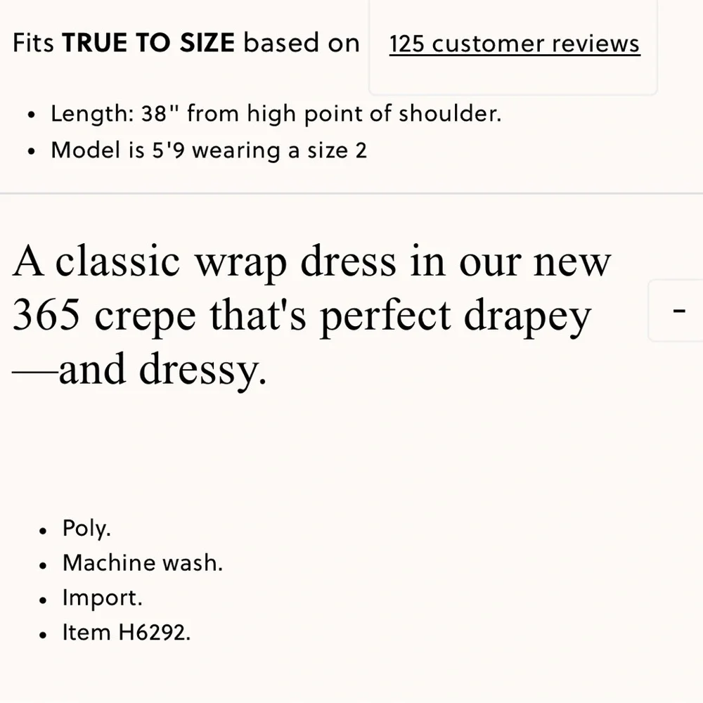 NWT J. Crew Wrap Dress 365 Crepe Black Size 2